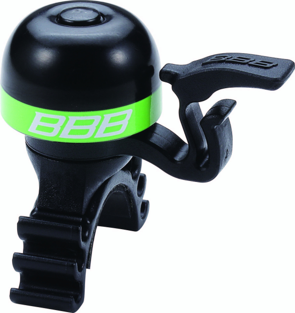 BBB BBB-16 MiniFit Kerékpár Csengő - fekete - zöld